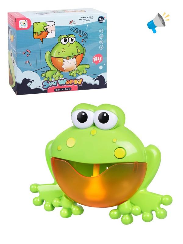 Игрушка изображающая Лягушонка, звук, эл. пит. ААх2 не вх. в компл., коробка