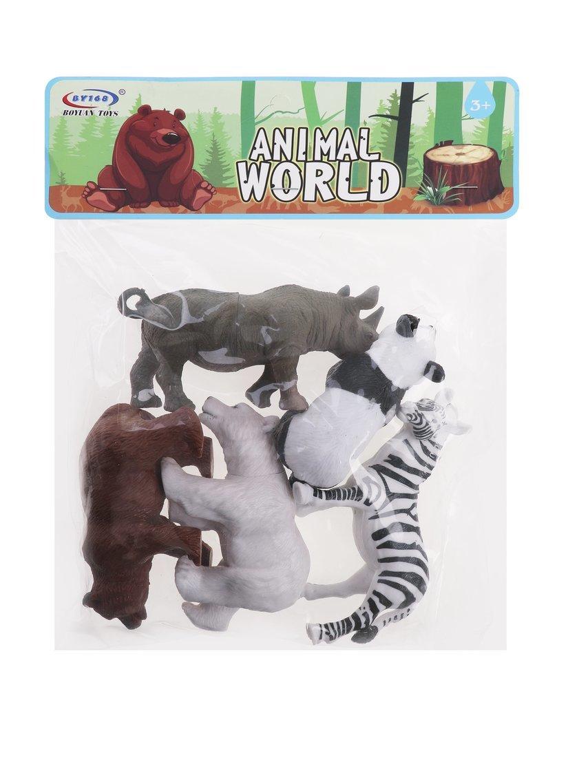 Набор Диких животных, 5 предм., пакет