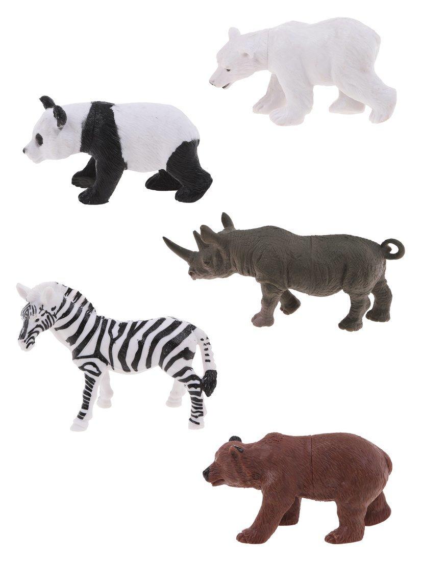 Набор Диких животных, 5 предм., пакет