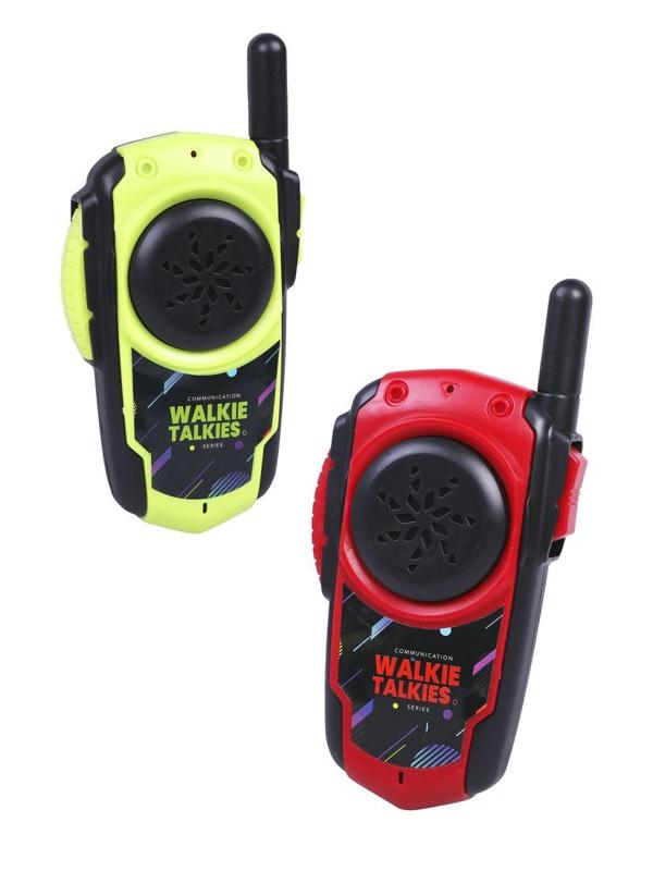 Рации эл., 2 шт., свет, звук, эл.пит. АААх6 шт. не вх.в комплект, блистер