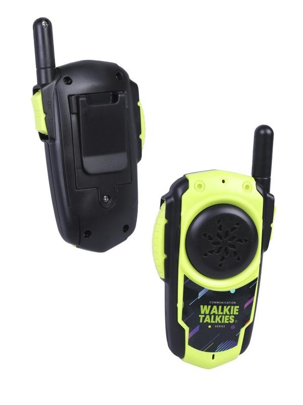 Рации эл., 2 шт., свет, звук, эл.пит. АААх6 шт. не вх.в комплект, блистер