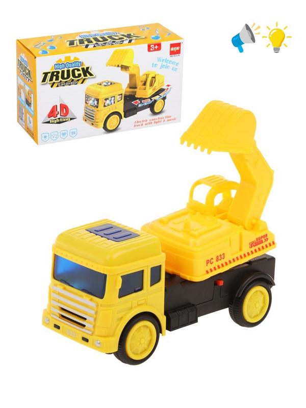 Машина, свет, звук, элементы питания AA*3шт. не входят в комплект, коробка