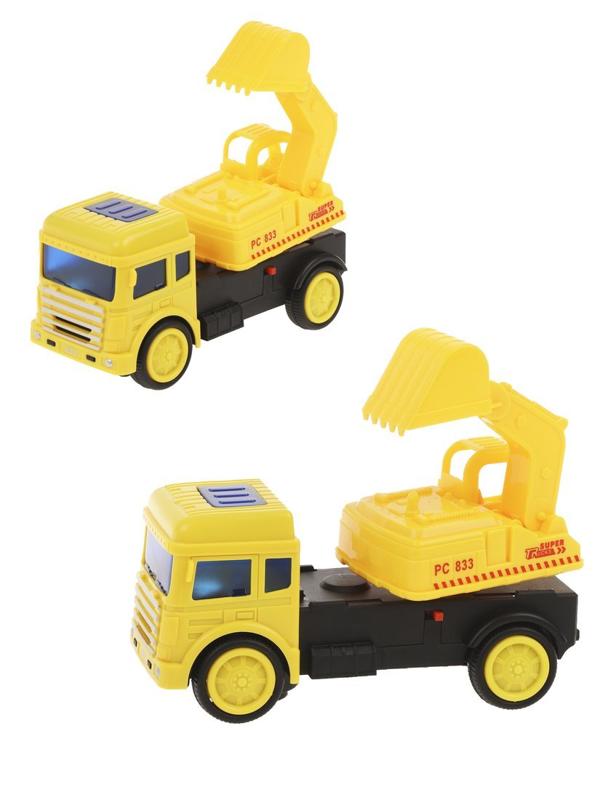 Машина, свет, звук, элементы питания AA*3шт. не входят в комплект, коробка