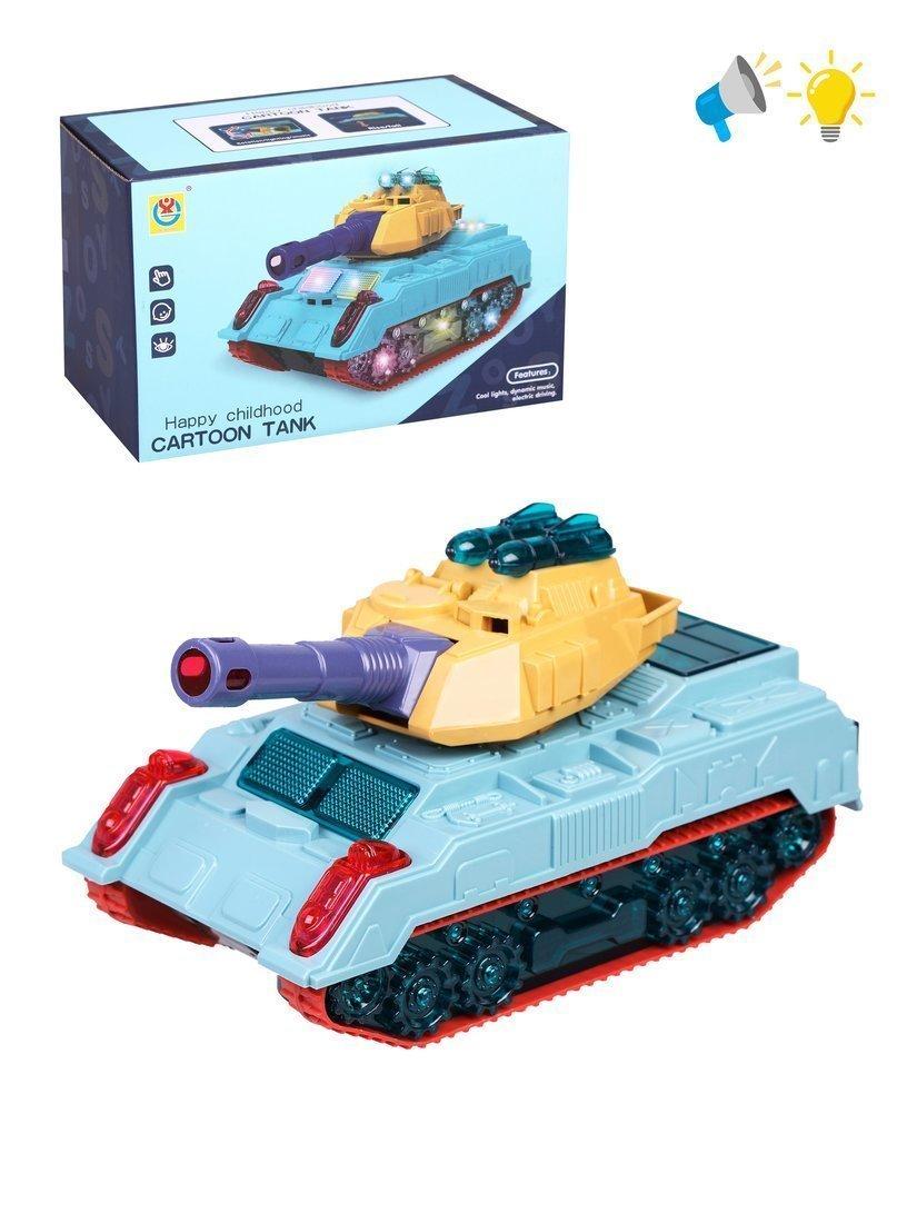 ДЕФЕКТ УПАКОВКИ Танк, свет, звук, элементы питания AA*3шт. не входят в
комплект, коробка