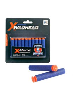 Набор пуль, м/пули с присосками 10 шт., блистер