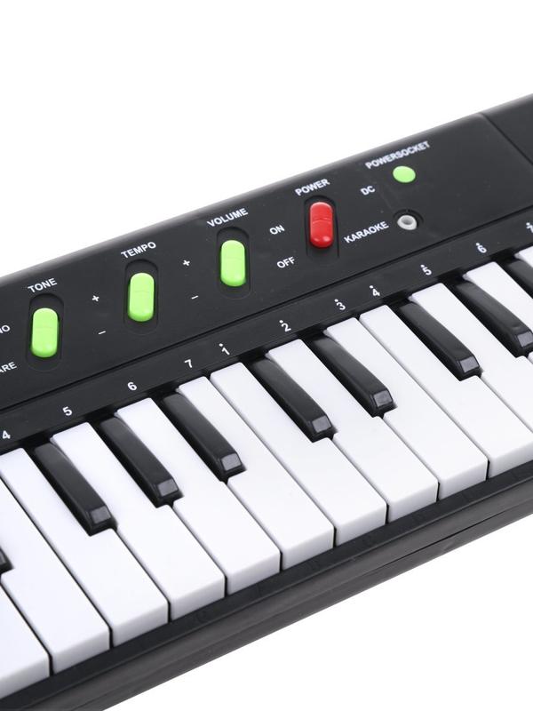 Музыкальный инструмент: Синтезатор, 32 клавиш, микрофон, эл. пит. ААх4 не вх.
в комплект, коробка