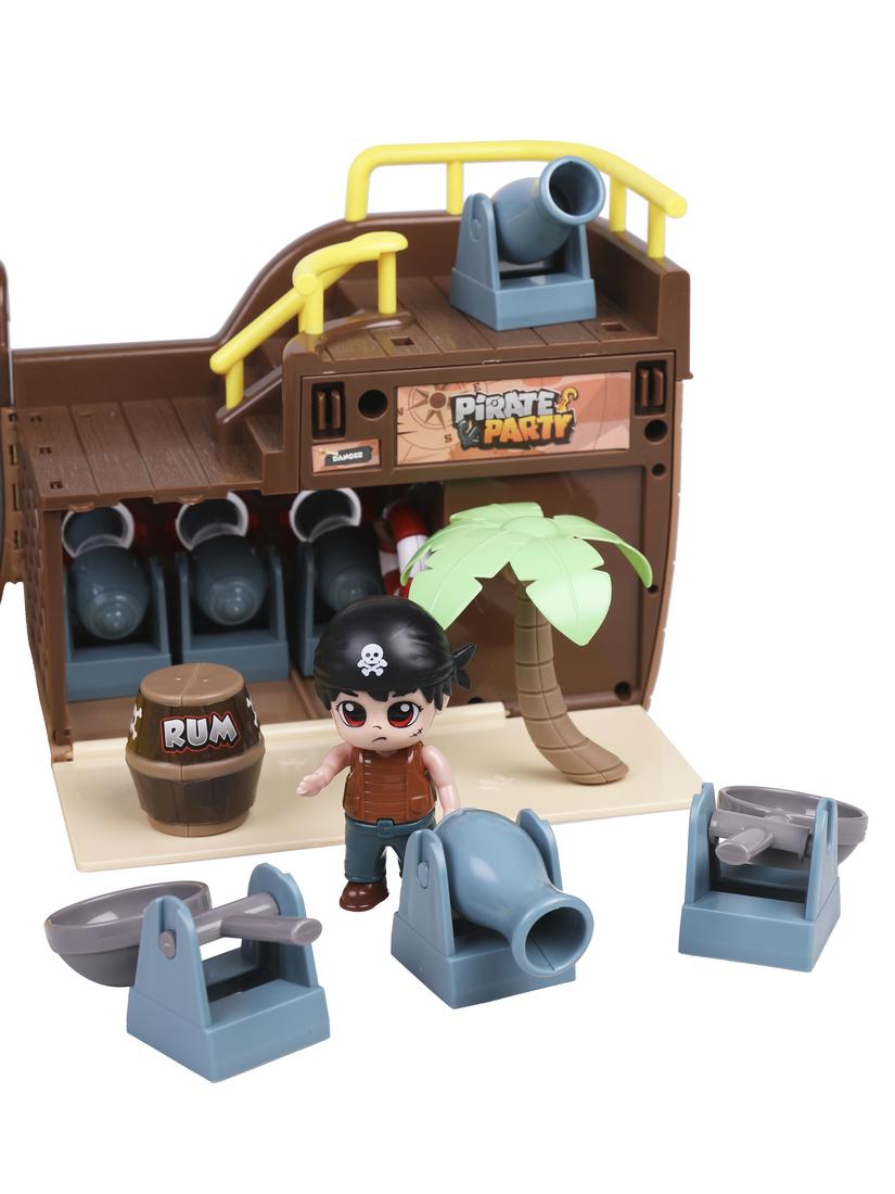 Игровой набор Пираты, звук, 55 предм., эл. пит. АААх3 не вх. в комл., коробка