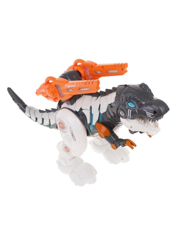 Динозавр на ИК управлении, свет, звук, встр. аккум. 3,7V, эл.пит. AАх2 не вх.
в компл., USB кабель, коробка, в ассортименте