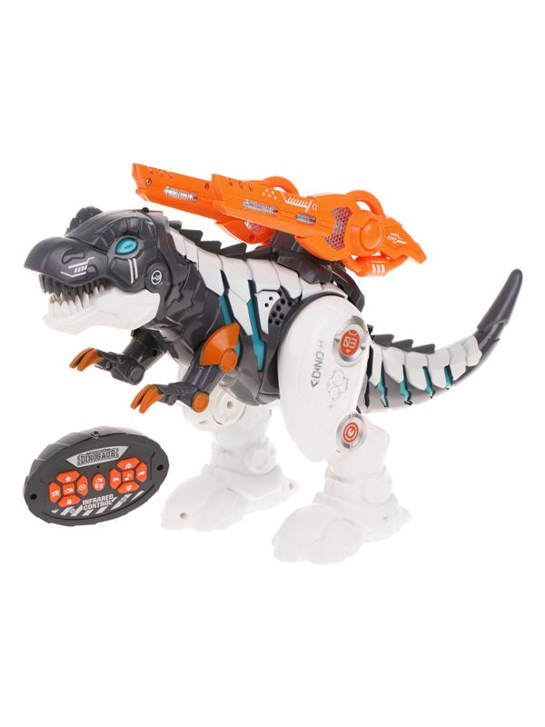 Динозавр на ИК управлении, свет, звук, встр. аккум. 3,7V, эл.пит. AАх2 не вх.
в компл., USB кабель, коробка, в ассортименте