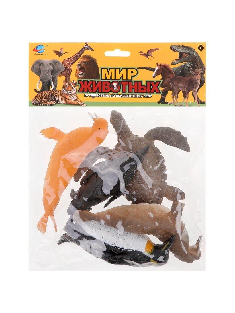 Набор животных, 5 предм., пакет