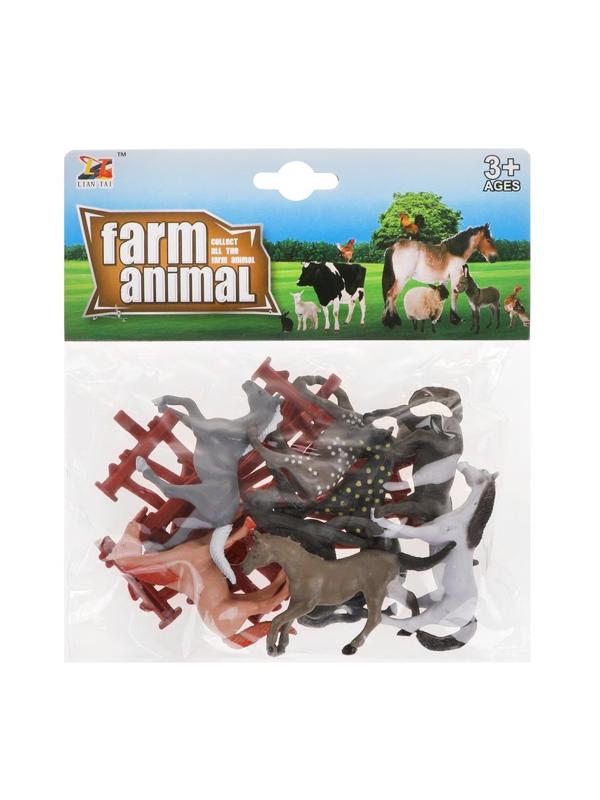 Набор животных, 14 предм., пакет
