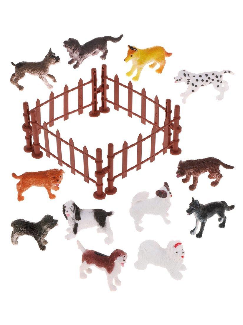 Набор животных, 16 предм., пакет