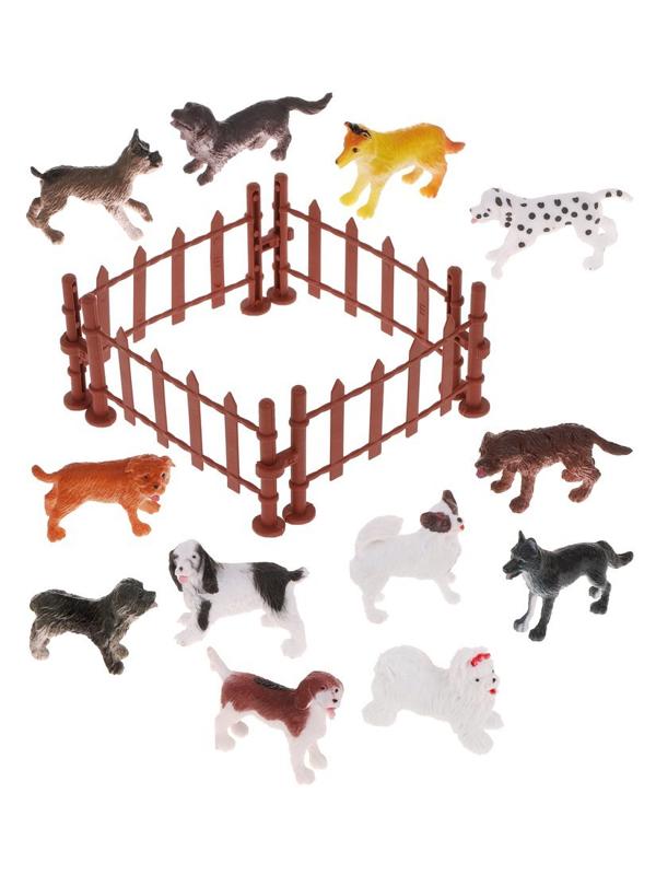 Набор животных, 16 предм., пакет
