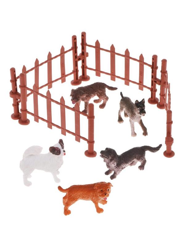 Набор животных, 16 предм., пакет