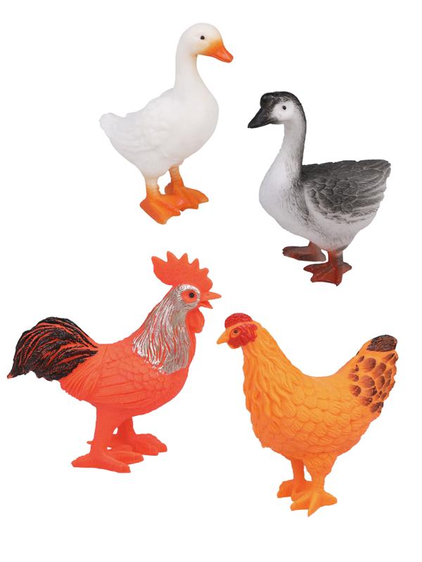 Набор животных, 6 предм., пакет