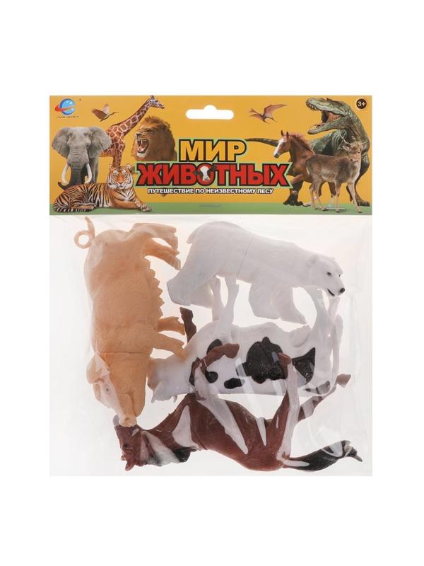 Набор животных, 4 предм., пакет