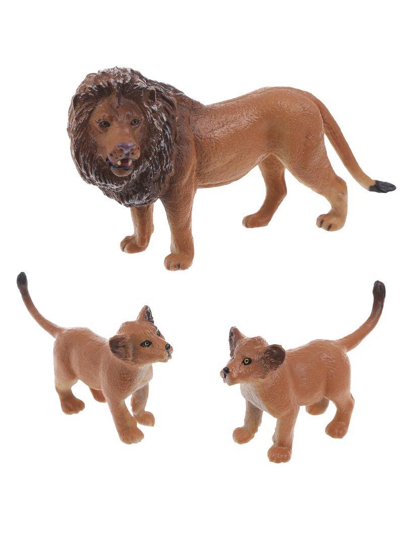 Набор животных, 3 предм., в ассорт., пакет