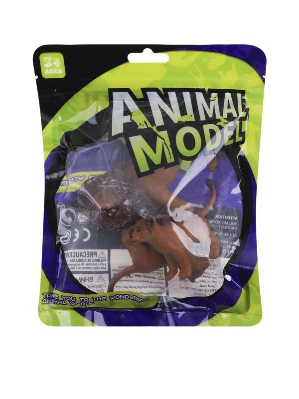 Набор животных, 3 предм., в ассорт., пакет