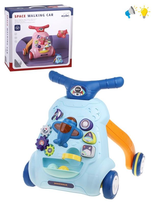 Каталка-ходунки, свет, звук, эл.пит. ААх2 не вх.в компл., коробка