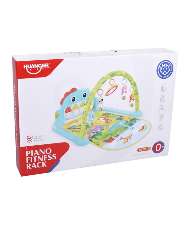 Коврик развивающий, звук, эл.пит. ААх3 не вх.в компл., коробка, в ассортименте