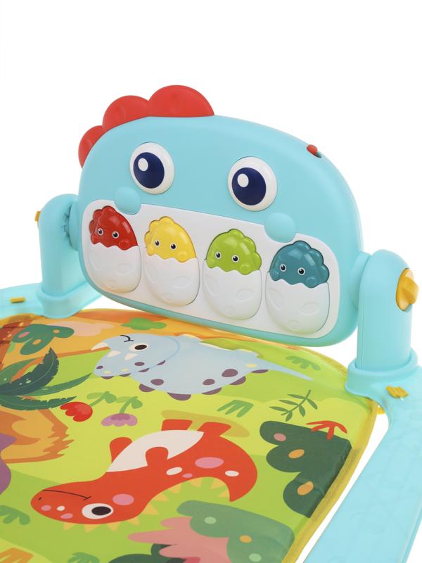 Коврик развивающий, звук, эл.пит. ААх3 не вх.в компл., коробка, в ассортименте