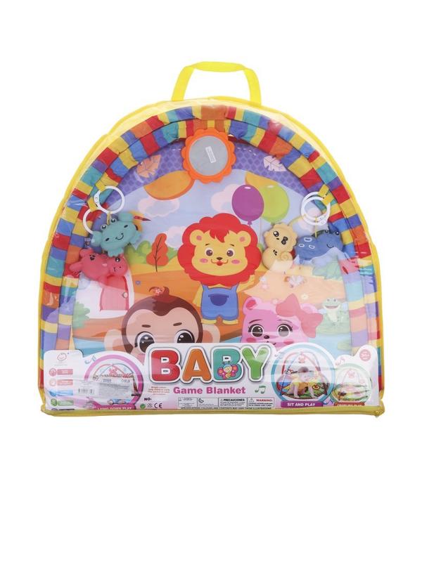 Коврик развивающий, 5 игрушек, коробка