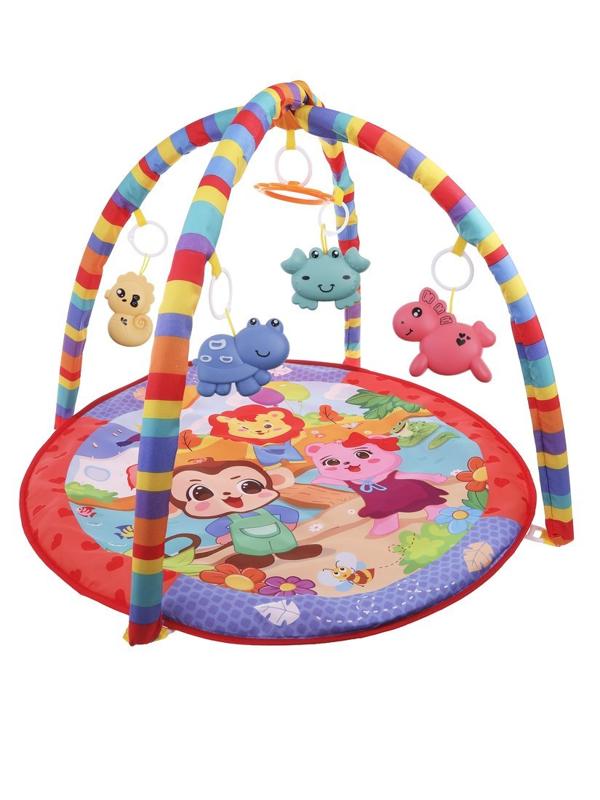 Коврик развивающий, 5 игрушек, коробка