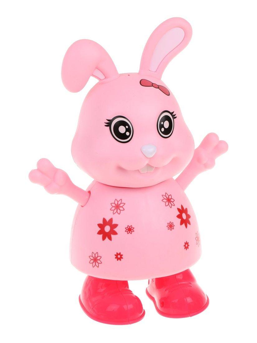 Заяц, свет, звук, эл. пит. ААх3 не вх. в компл., в ассорт., коробка