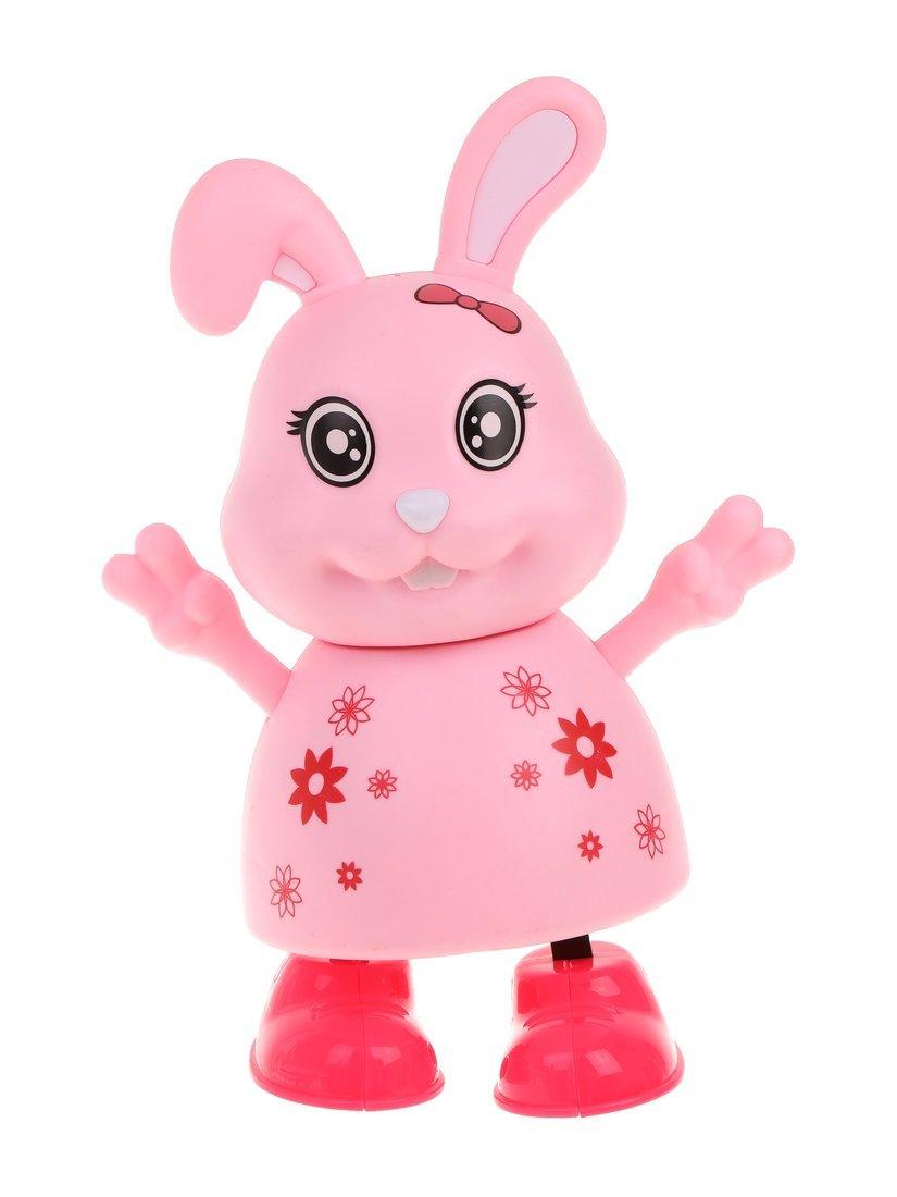 Заяц, свет, звук, эл. пит. ААх3 не вх. в компл., в ассорт., коробка