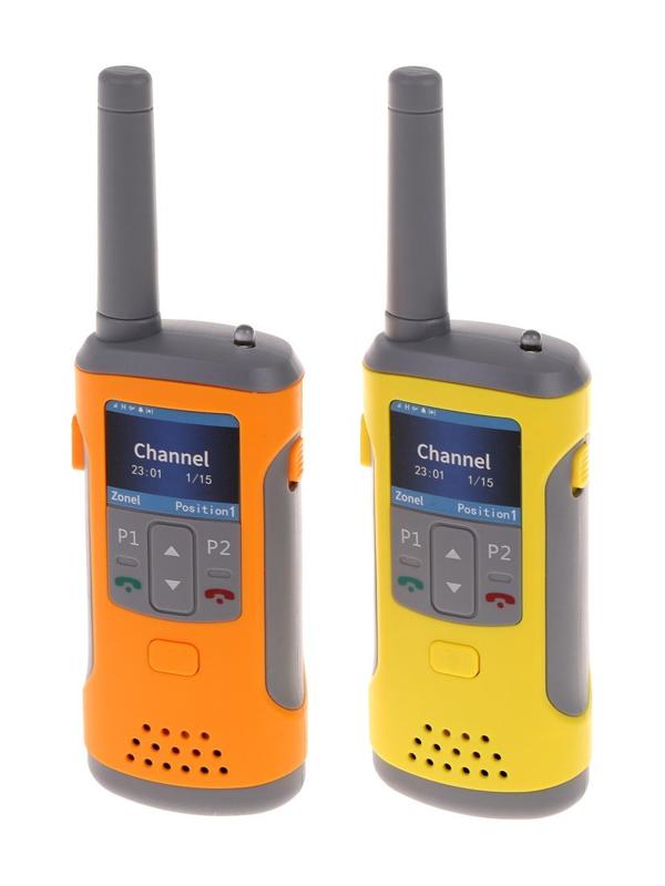 Рация, 2 шт, свет, звук, эл.пит. ААх4 шт. не вх.в комплект, коробка