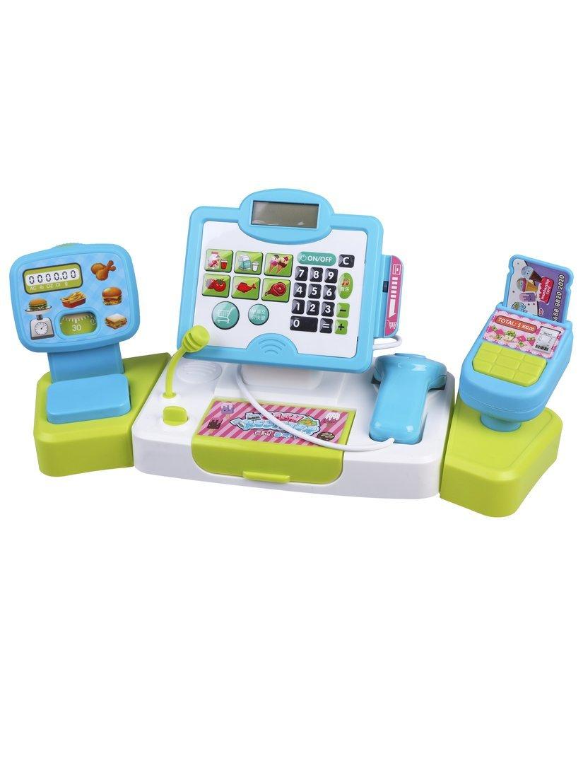 Игр. наб. Магазин, свет, звук, в компл. предм. 26шт., эл. пит. АААх2шт. не вх.
в компл., кор.