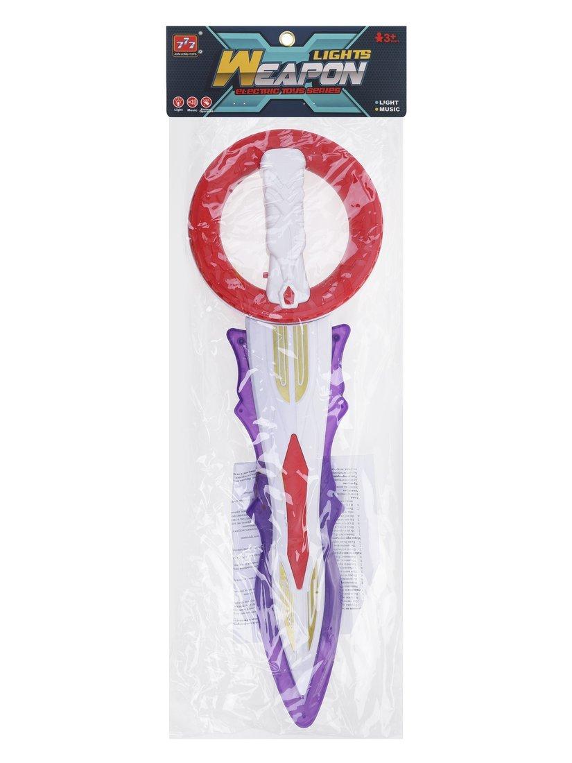 Игрушка Меч со световыми и звуковыми эффектами, элементы питания ААА*3шт. не
входят в комплект, пакет