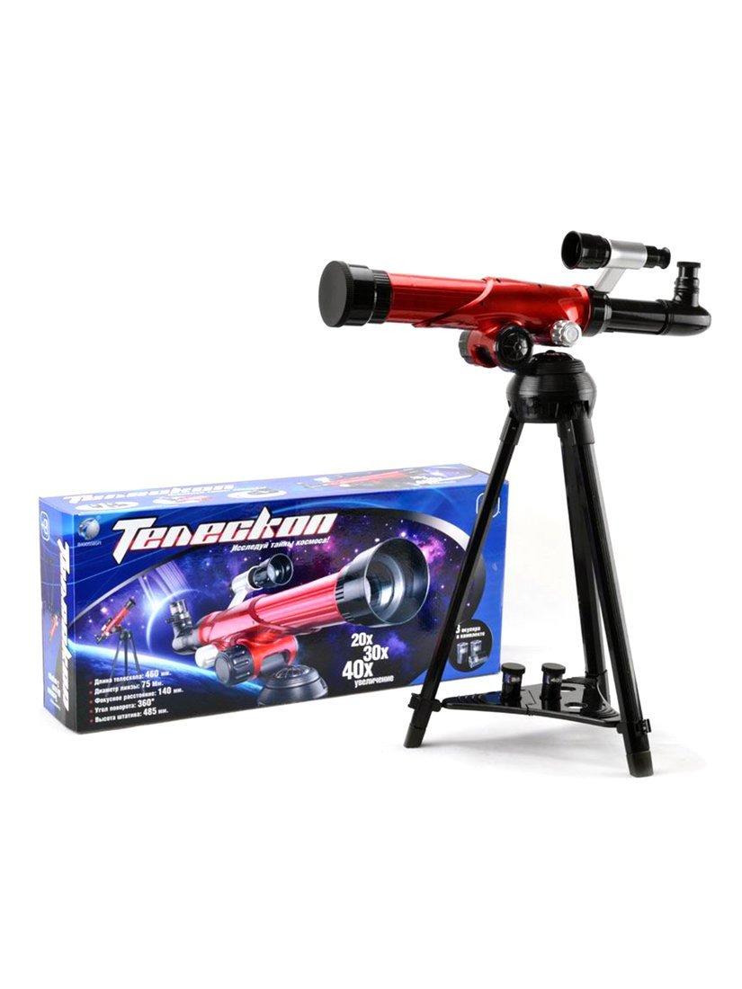 Телескоп, 3 объектива, коробка