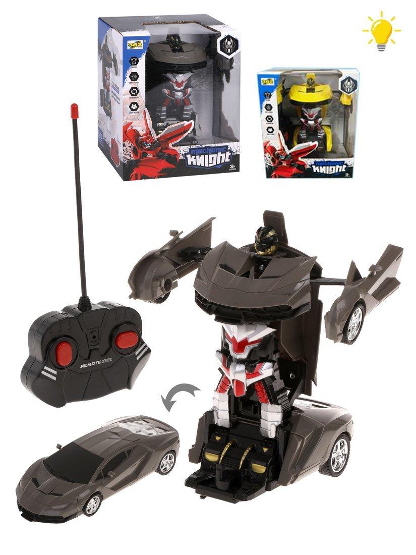 Робот-трансформер радиоуправляемый, 2 канала, свет, элементы питания AA*5шт.
не входят, коробка, в ассортименте