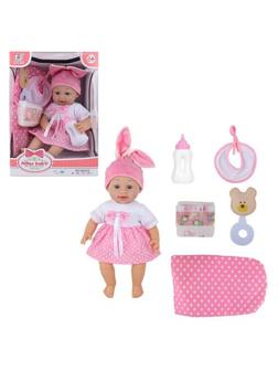 Игр. наб. Мой малыш, в компл. кукла м/н 35см., предм. 5шт., кор.