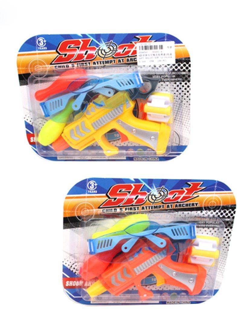 Игровой набор Стрелок, в комплекте: бластер, мягкие пули 3шт., предметы 4шт.,
блистер, в ассортименте