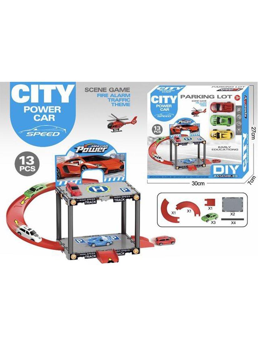 Игровой набор Паркинг, в комплекте деталей/предметов 13шт., коробка