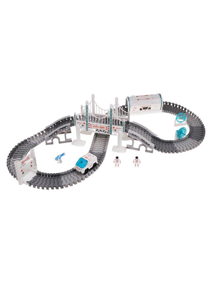 Игровой набор Автотрек, в комплекте: деталей-предметов 192шт., тестовые
элемент питания AG3/LR41*3шт., не входят AAA*2шт., коробка