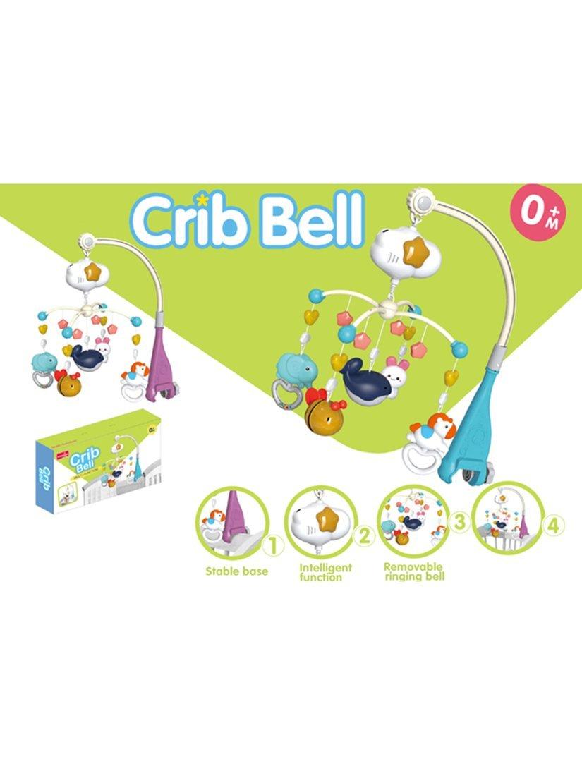 Мобиль, свет, звук, эл.пит. ААх3 шт. не вх.в компл., в ассорт., коробка