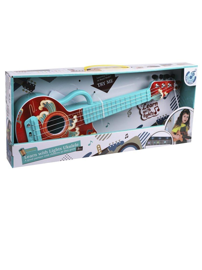 Игрушка музыкальная: гитара, свет, звук, эл. пит. AАAх3 шт. не вх.в компл.,
коробка