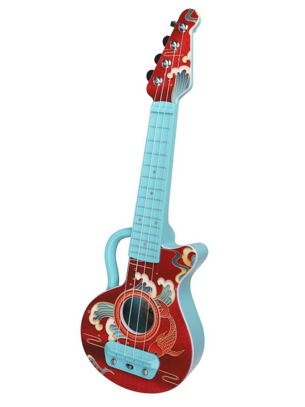 Игрушка музыкальная: гитара, свет, звук, эл. пит. AАAх3 шт. не вх.в компл.,
коробка
