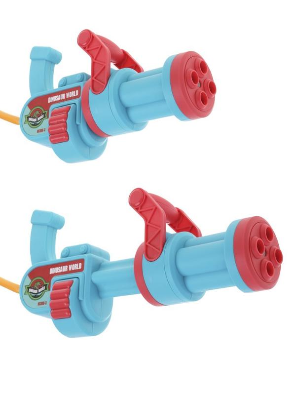 Набор бластер с резервуаром Дино: водный пистолет 20х14х6 см. ранцем
24х22х5,5 см.