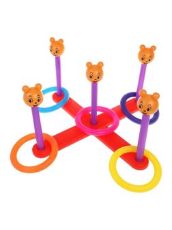 Игра напольная: кольцеброс Мишки