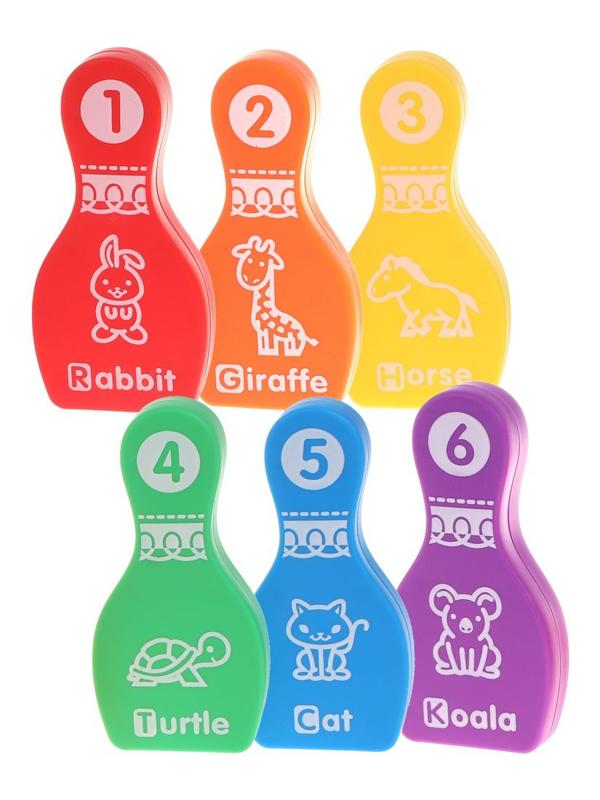 Игра напольная: кегли Животные