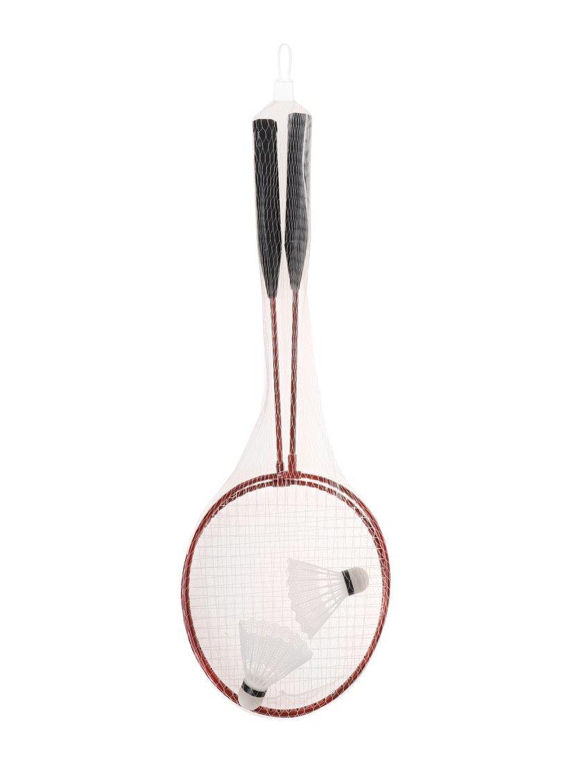 Бадминтон металлический 2 ракетки 63х20,5 см., волан 2 шт., сетка, в ассорт.