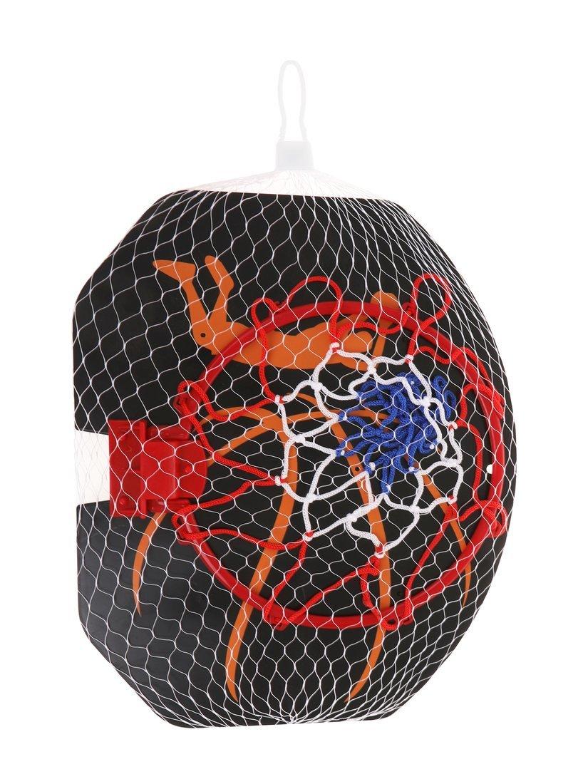 Набор для игры в баскетбол; щит 35х29 см. кольцо 21,5 см., мяч 12 см., игла
сталь