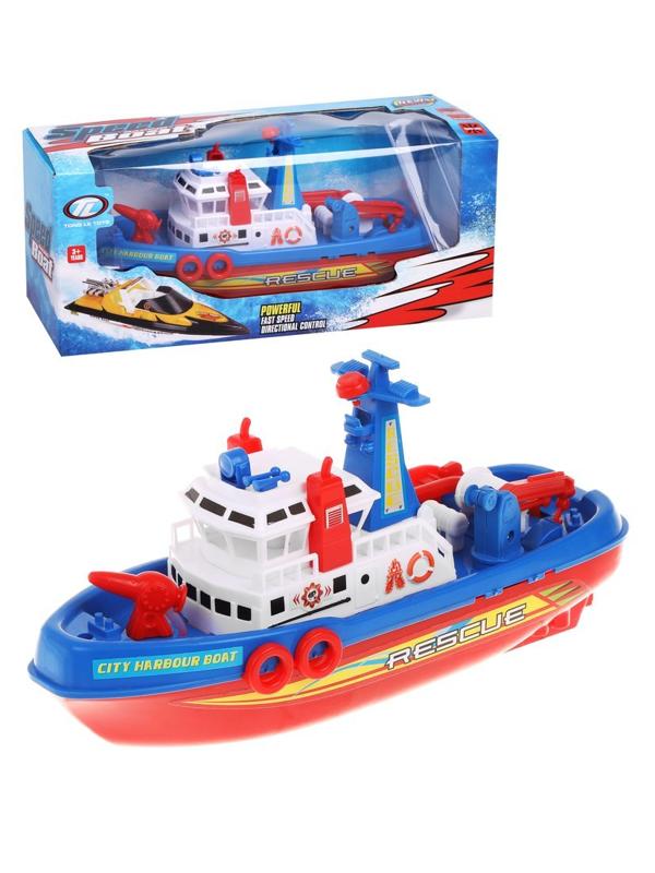 Спасательный катер электр. 24 см., эл. Пит.: 3хАА (не вход.)