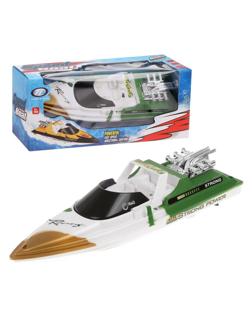 Катер эл. 28х9х9см. гоночный. Эл. Пит.: 3хАА (не вход.)