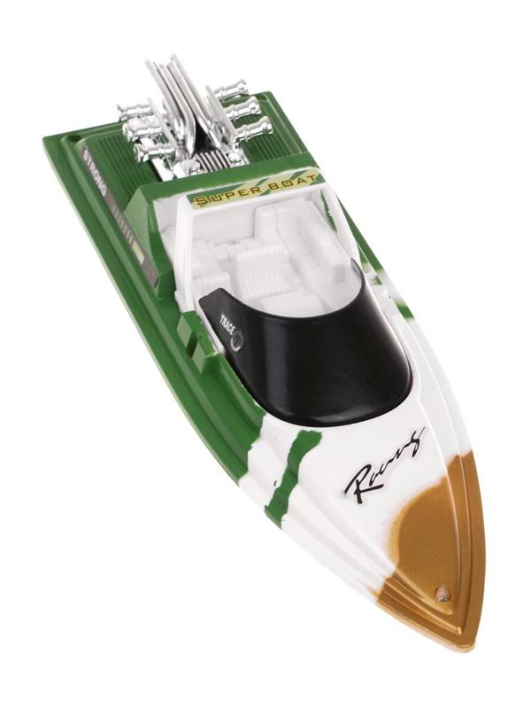 Катер эл. 28х9х9см. гоночный. Эл. Пит.: 3хАА (не вход.)