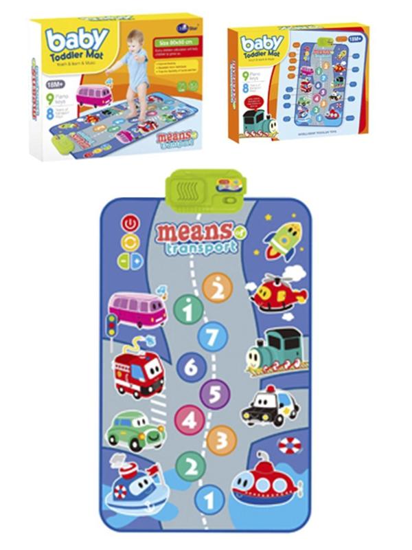 Музыкальный коврик, эл. пит. ААх3 не вх. в компл., коробка